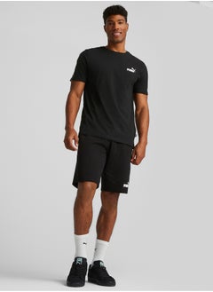 PUMA Ess+ Tape Tee  Black  - Image 1