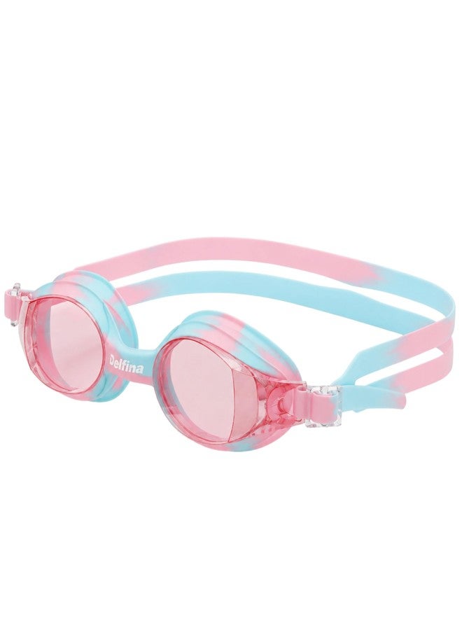 Delfina Toddler Swimming Goggles – 2 + Years Old Kids Swim Goggles - Comfortable No Leak Anti-Fog Kids Goggle for Swimming | Boys and Girls Pool Goggle