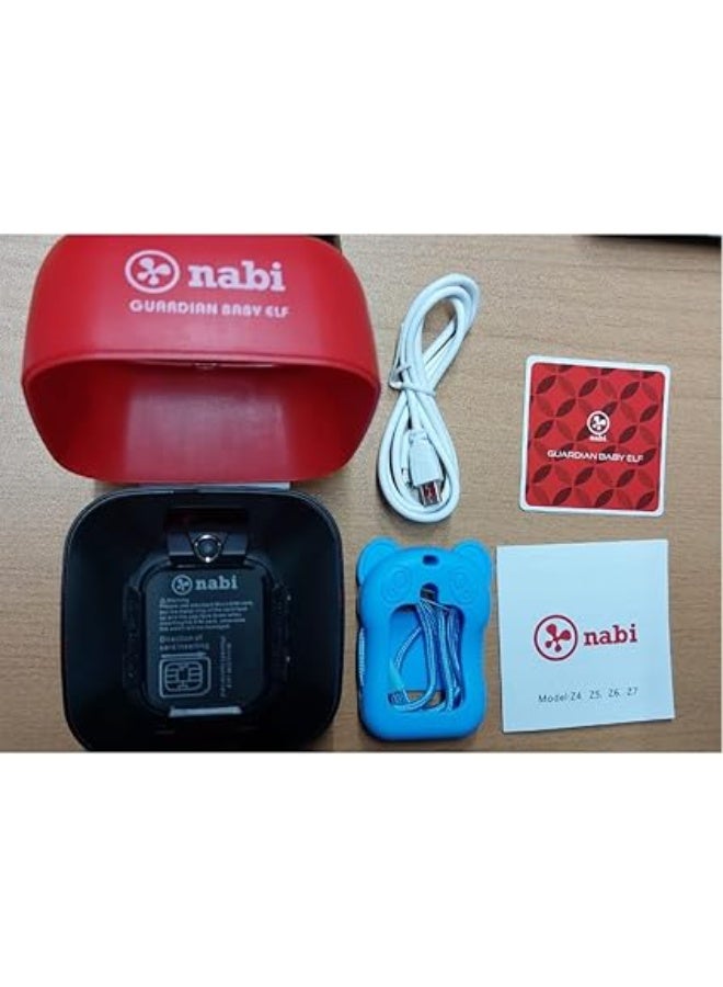 نابي Generic Nabi Z7a Smart Watch GPS Tracker For Kids – Black - Image 4