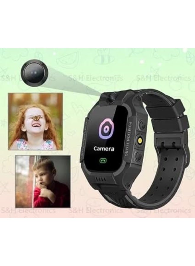 نابي Generic Nabi Z7a Smart Watch GPS Tracker For Kids – Black - Image 2