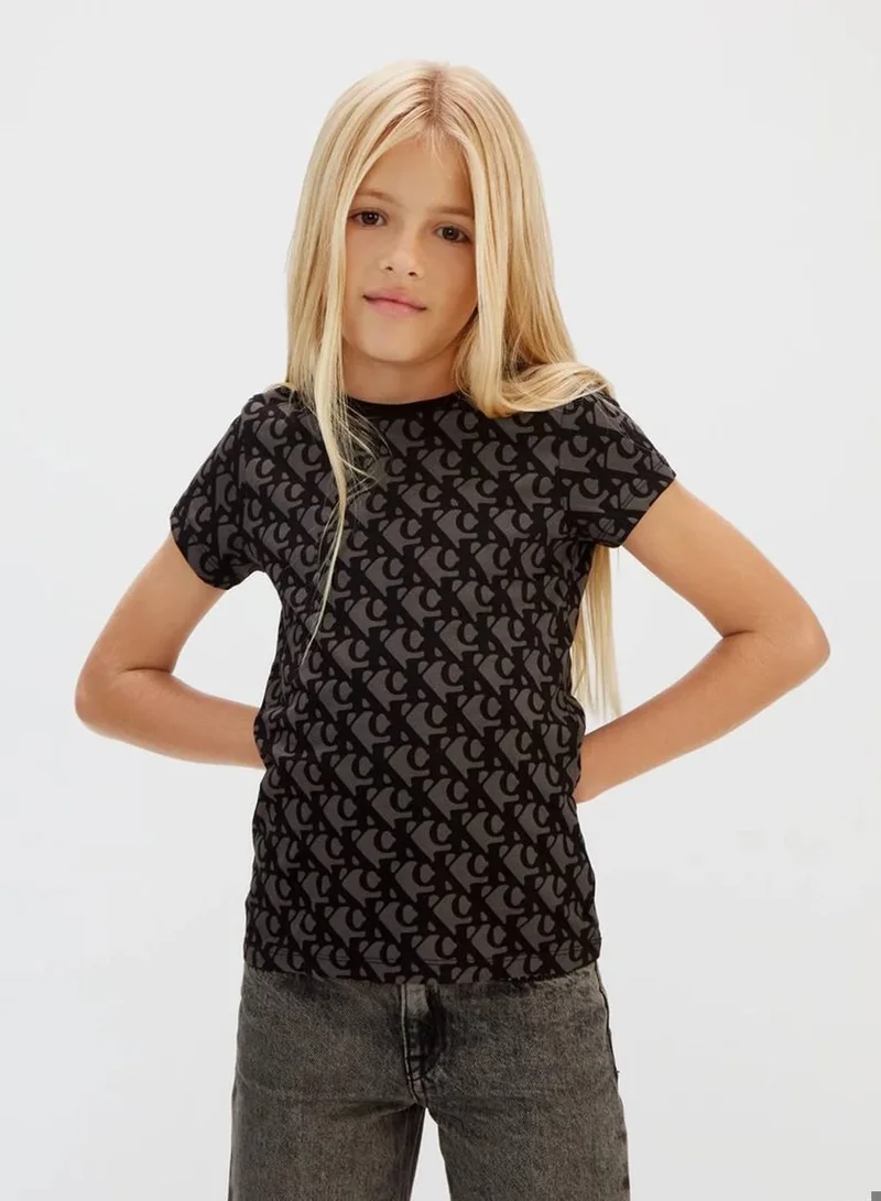 2-Pack Stripe Slim T-Shirts