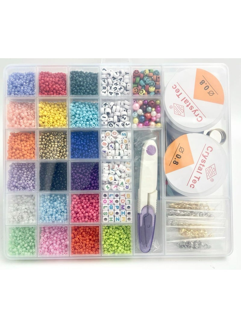 Crystal DIY Glass And Alphabet Bead Set - Image 3