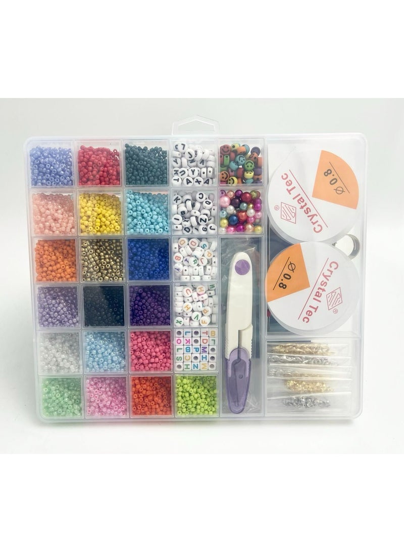 Crystal DIY Glass And Alphabet Bead Set - Image 2
