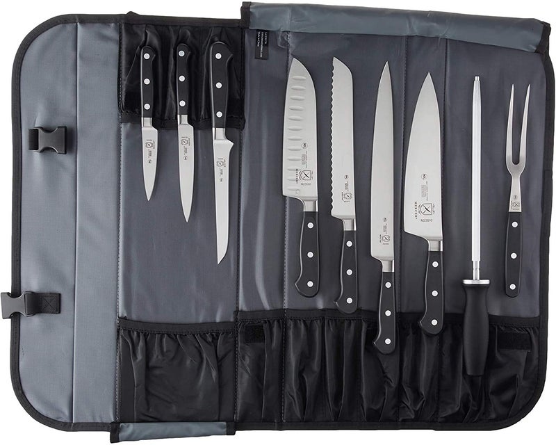 Mercer Culinary 10-Piece Forged Renaissance Knife Set,Black - Image 5