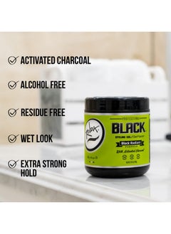 Rolda Olda Black Styling Hair Gel Extra Strong Hold 17.6Oz  - Image 5