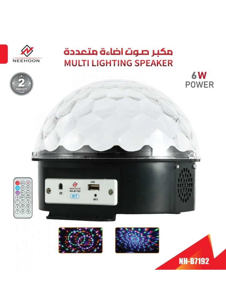 NEEHOON Galaxy Light Projector Night Light for Kids with Bluetooth Speaker - Image 1