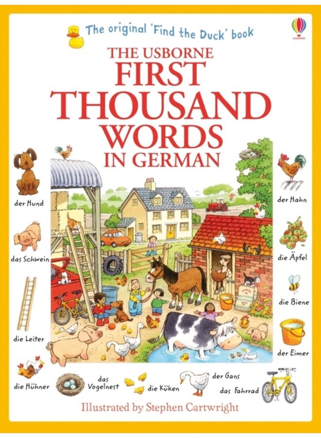 First Thousand Words in German - Paperback