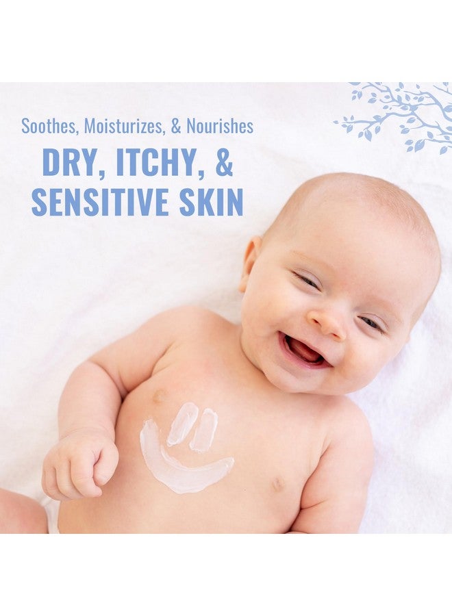 Wild Naturals Eczema Cream For Baby - Baby Eczema Cream For Dry Skin, Diaper Rash & Itchy Skin - Baby Moisturizer Body Butter - Calming Baby Lotion For Sensitive Skin, Long-Lasting Moisture & Itch Relief (4Oz) - Image 3