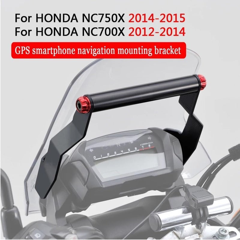 QASULER Motorcycle Phone Holder for NC750X - Image 3