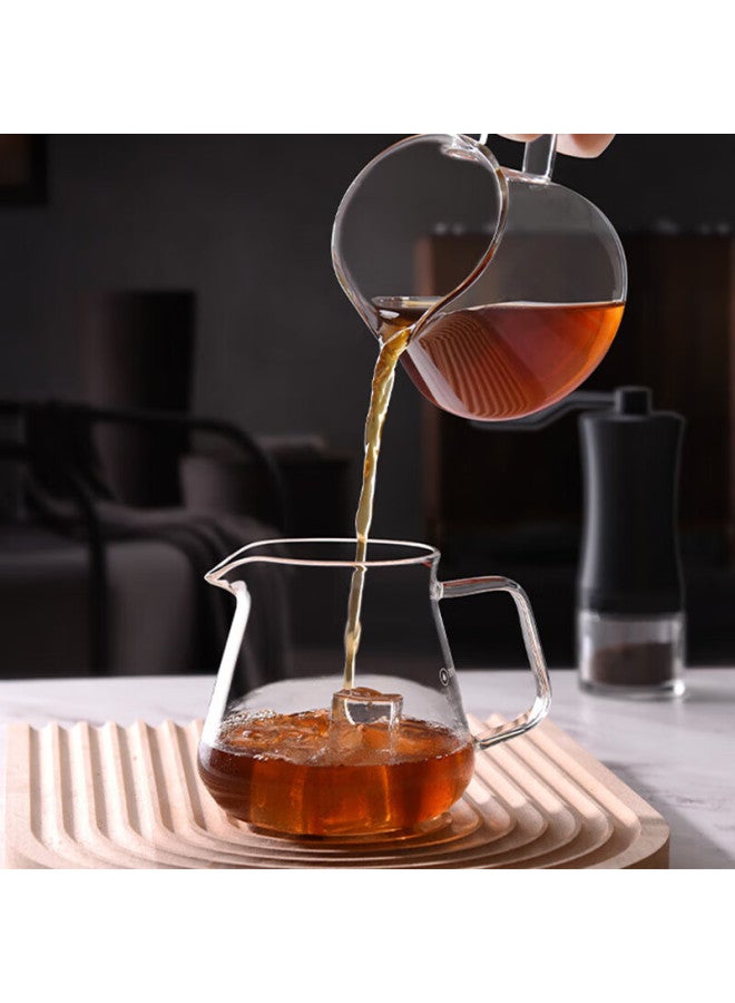 Cliton Coffee Sharing Pot, Household Heat-resistant High Borosilicate Glass Drip Pot, Coffee Pour-over Pot, 300ml - Image 3