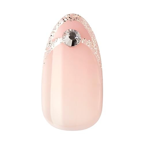 Impress KISS imPRESS Press-On Manicure Premium Collection Fake Nails - All My Love, Pink, Aurora, Medium & Almond Shape, Easy To Apply, Super Hold, Chip Proof, Smudge Proof, No Dry Time, Durable | 30 Count - Image 5