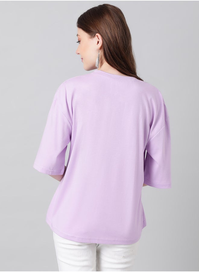 Kotty Slogan Print Short Sleeve Oversized T-Shirt  - Image 5