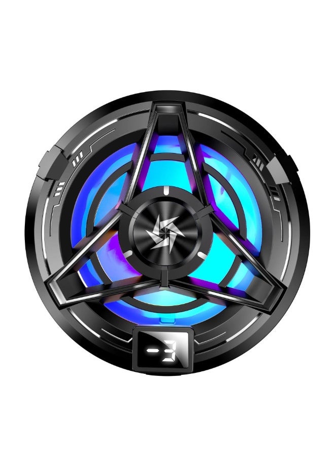 LumsAura Magnetic Phone/iPad Cooling Fan – TEC Rapid Cooling with RGB Lighting, Ultra-Quiet Operation, and Wide Compatibility for Gaming Phones, iPad, PSP, and Steam Deck (iPhone, Xiaomi, Huawei, OPPO)  - Image 1