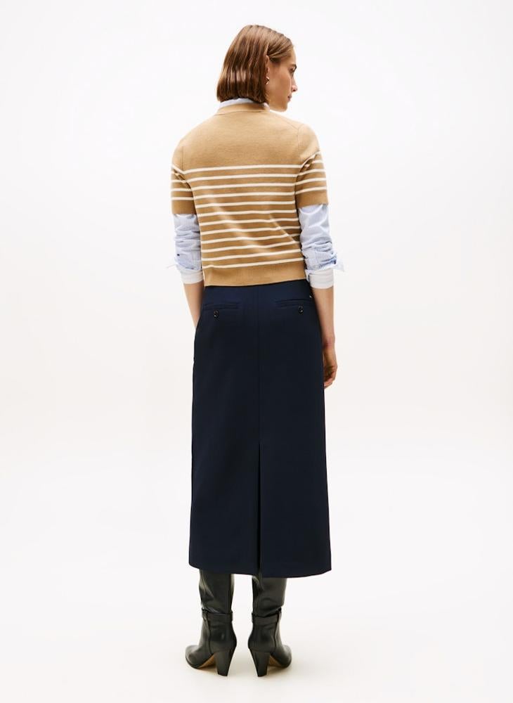 TOMMY HILFIGER Striped Button Detail Cardigan - Image 2