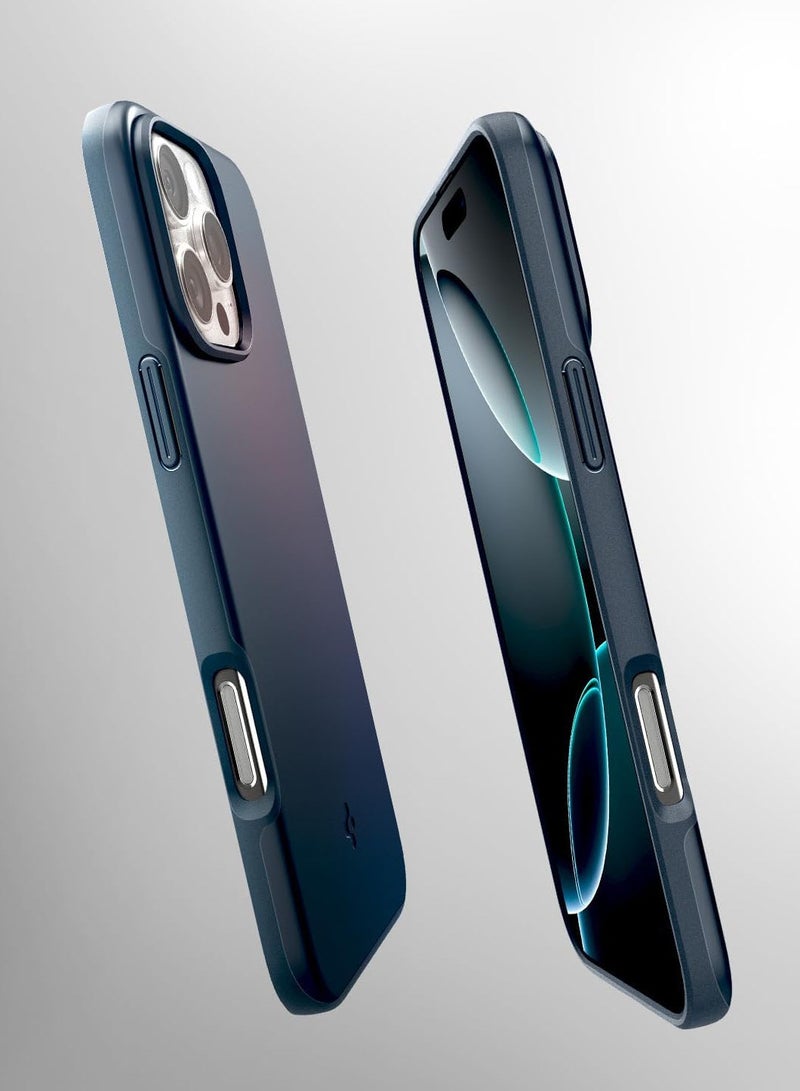 Spigen Thin Fit MagFit for iPhone 16 PRO MagSafe Case Cover (2024) - Metal Slate - Image 3