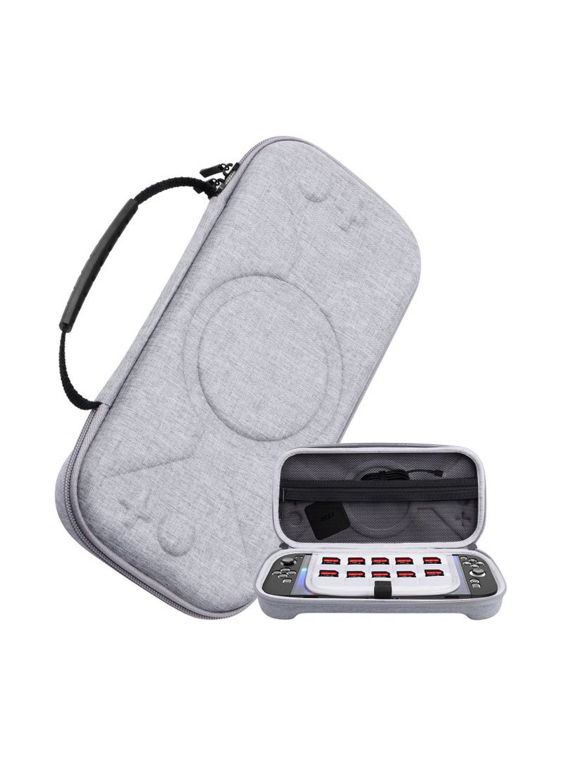 Nintendo Switch2 Storage Case, Portable Fabric Storage Case, Wear-resistant & Waterproof, Partitioned Storage