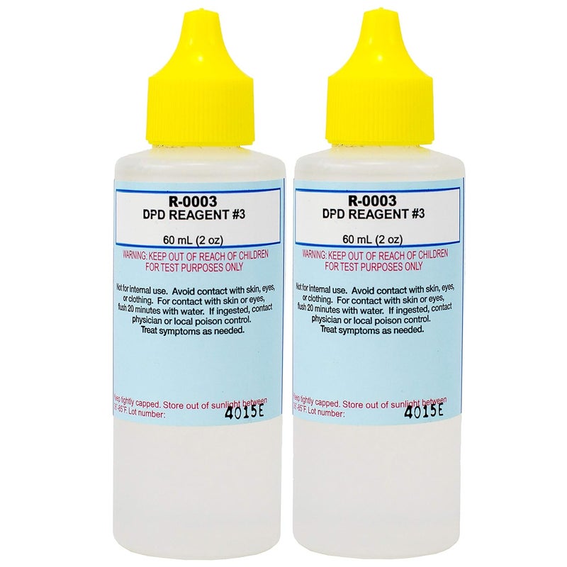 R-0003 DPD Reagent #3 (2 oz, 2 Pack) - Pool Test Reagent