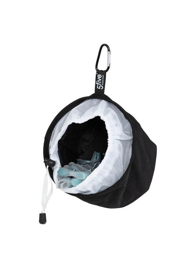 Five Simply Smart 24-Piece Clothespin with Storage Bag Multicolour 14 x 18.5 x 18.5 cm 202479 - Image 5