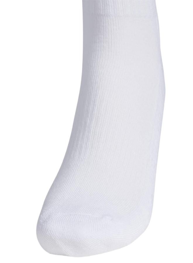 Adidas Men'S Athletic Cushioned Quarter Socks (With Arch Compression For A Secure Fit (6-Pair), White/Black, X-Large  - Image 3