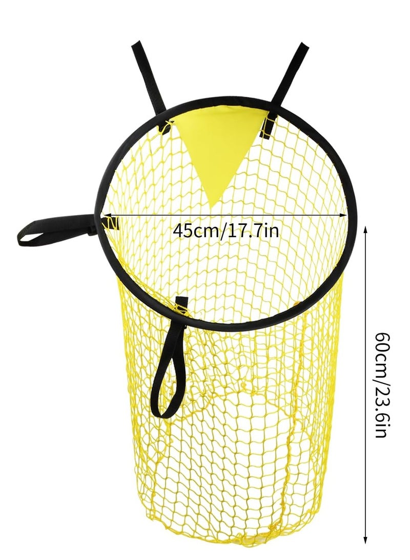 1pc Football Goal Target Bag, Soccer Top Bins Target Net, Football Throwing Target with Adjustable Straps, Football Training Goal, Football Net for Kicking, Shooting, Soccer Training - Image 2