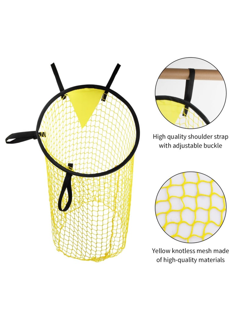 1pc Football Goal Target Bag, Soccer Top Bins Target Net, Football Throwing Target with Adjustable Straps, Football Training Goal, Football Net for Kicking, Shooting, Soccer Training - Image 3