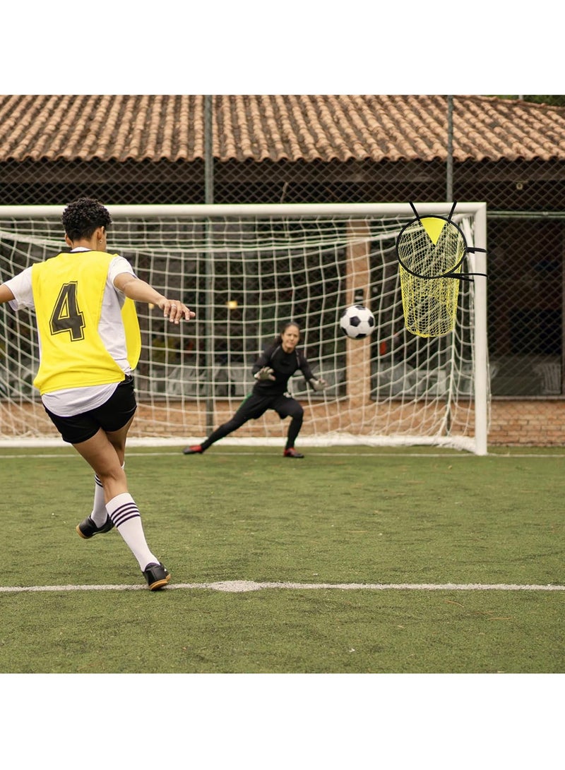 1pc Football Goal Target Bag, Soccer Top Bins Target Net, Football Throwing Target with Adjustable Straps, Football Training Goal, Football Net for Kicking, Shooting, Soccer Training - Image 5