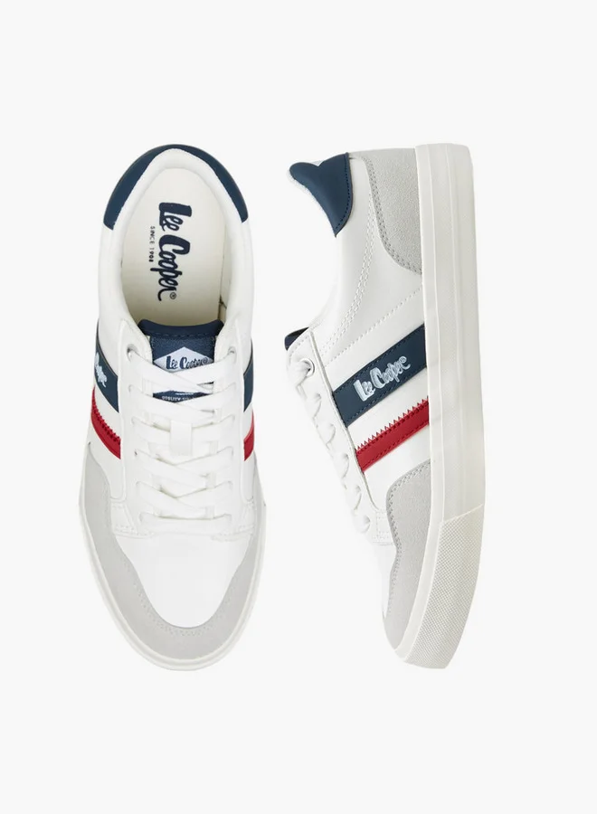 لي كوبر Women's Panelled Lace-Up Sneakers