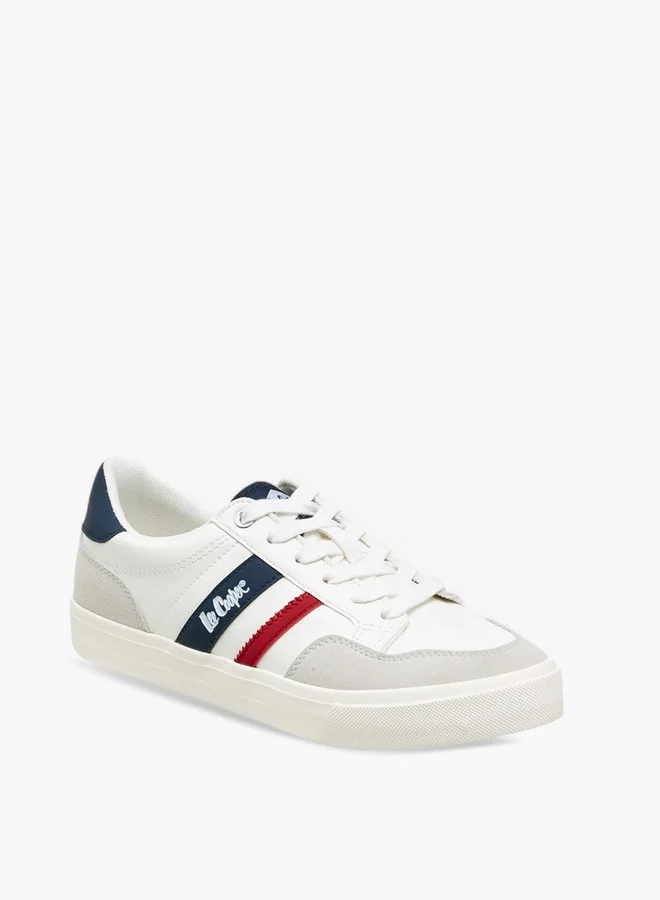 لي كوبر Women's Panelled Lace-Up Sneakers