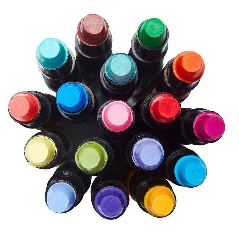 KINGART GEL STICK Set, Artist Pigment Crayons, 72 Unique Colors, Water Soluble, Creamy, and Odorless, Use on Paper, Wood, Canvas and more - Image 5