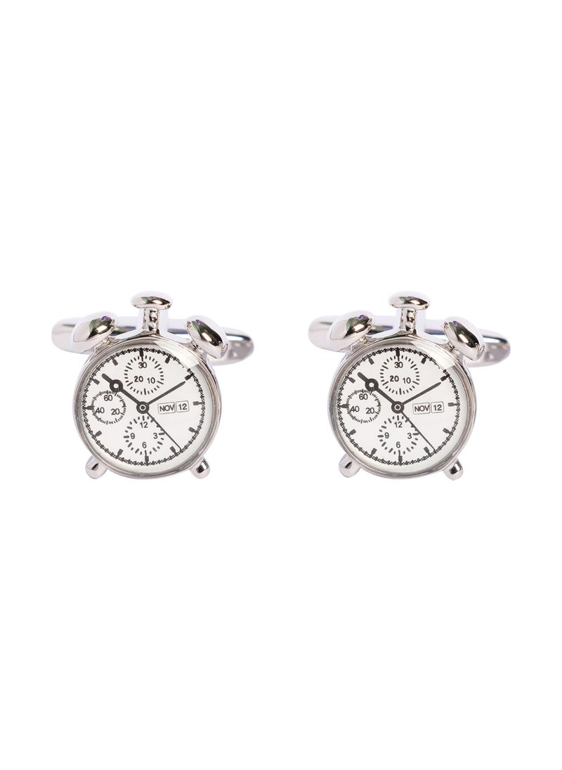 Clock Designed Cufflink Stainless Steel - pzsku/ZB5BA2D2077D59DE7FFCAZ/45/_/1694257244/ca88e9b2-f075-4c75-8f25-6b2d4eda9ae7