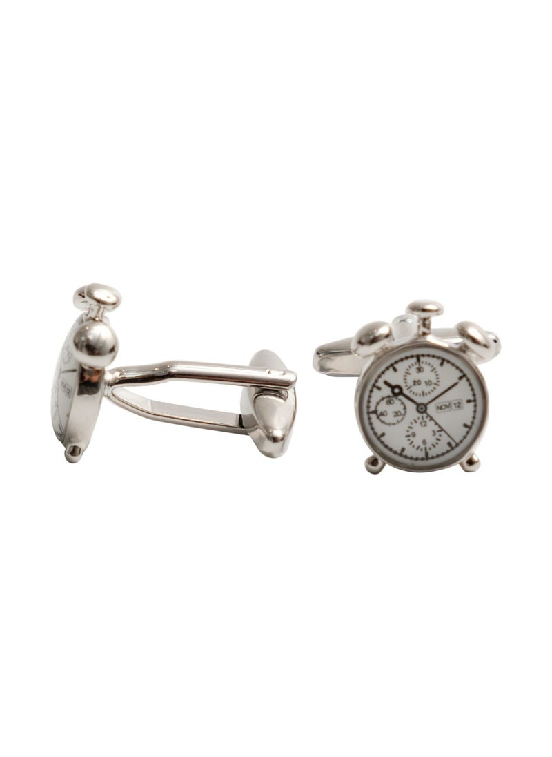 Clock Designed Cufflink Stainless Steel - pzsku/ZB5BA2D2077D59DE7FFCAZ/45/_/1694257247/4c521fb4-bb1b-4e9b-ba5d-ebe83580d4a4