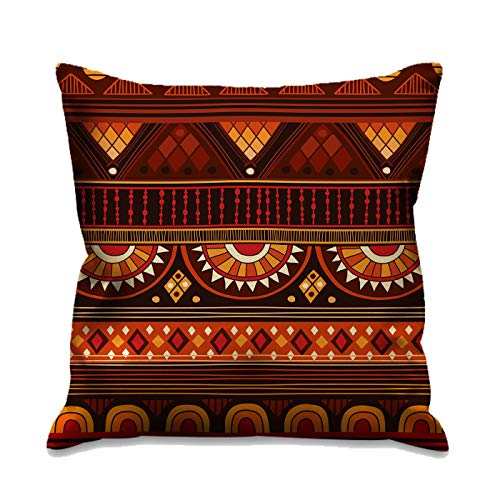 AEROHAVEN™ Set of 5 Decorative Hand Made Jute Throw/Pillow Cushion Covers - (Multi, 12 x 12 Inches) - Image 3