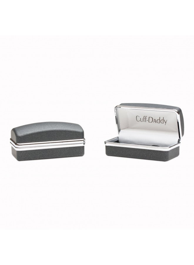 Cuff-Daddy Stapler Cufflinks with Presentation Box - Image 2