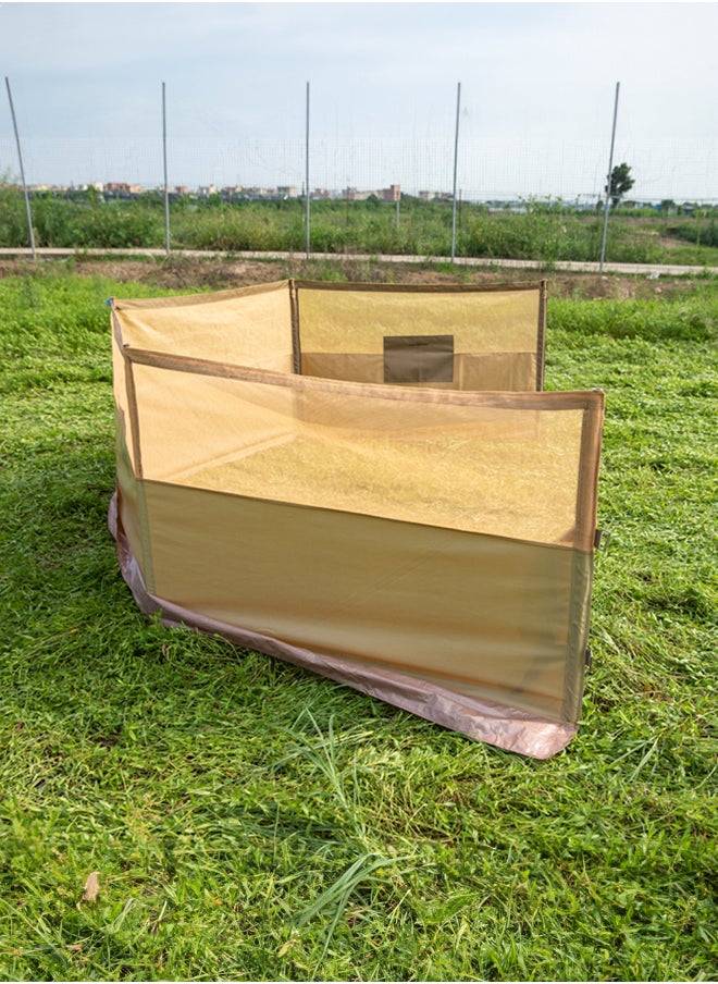 AL SANIDI - Outdoor windbreak for trips, Al-Mashab windbreak, Kaki, Size 6*1.25Metre - Image 1
