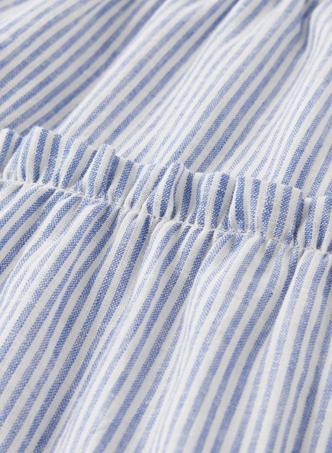 GYMBOREE ,and Toddler Short Sleeve Dresses,Linen Blue,2T - Image 5