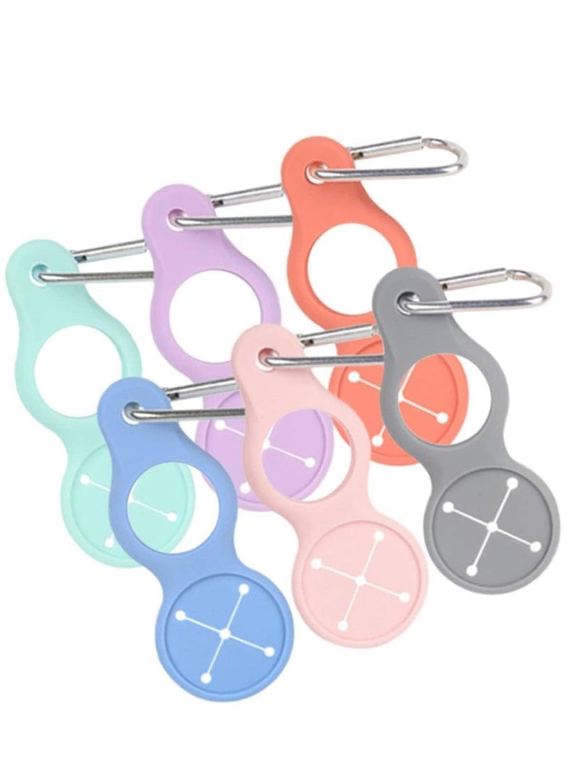 Generic 6pcs Water Bottle Buckle Athletic Backpack Climbing Carabiner Sports Water Bottle Water Bottle Ring Holder Mineral Water Bottle Buckles Water Bottle Holster Outdoor Buckles Alloy  - Image 1
