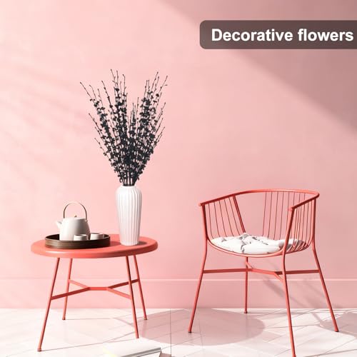 Wootkey 5pcs 29.5" Faux Jasmine Artificial Flowers Tall Black Floral Branches for Home Wedding Vase Filler Party DIY Decoration Flowers - Image 4