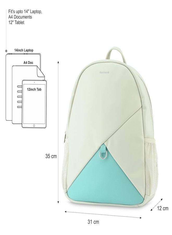 Fastrack ColourPopx Laptop Backpack | Faux-Leather Women's Handbags | 14" Laptop Tote for Workwear and College - Image 3