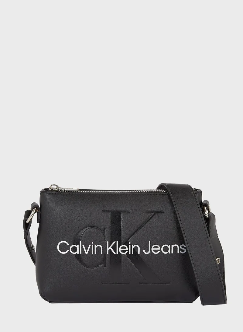Calvin Klein Jeans Sculpted Monogram Detailed  Crossbody
