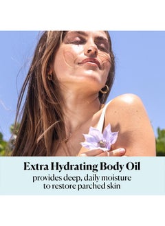 Sky Organics Body Oil, Extra Hydrating & Nourishing Organic Skin Care With Borage Oil, Acai & Sweet Almond Oil, Moisturizing Massage Oil, Refreshing Orange & Spearmint Scent, 6 Fl Oz  - Image 2