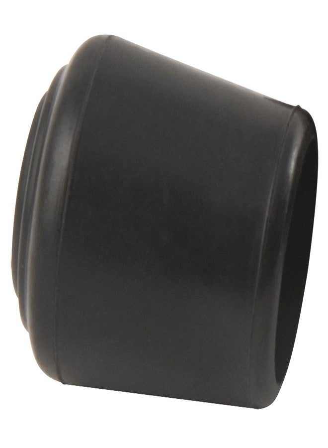 Softtouch 1-1/4 Inch Rubber Folding Metal Chair Leg Cap Replacement Black, 2 Pieces - Image 2