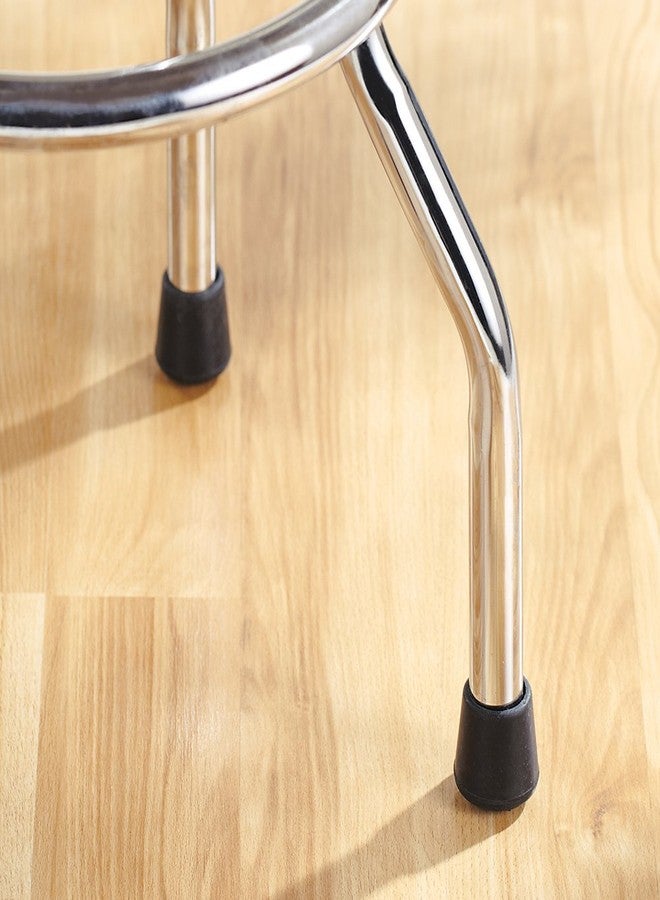 Softtouch 1-1/4 Inch Rubber Folding Metal Chair Leg Cap Replacement Black, 2 Pieces - Image 3