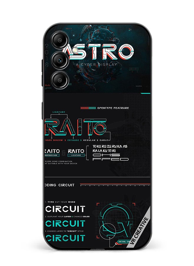 Protective Case Cover For Samsung Galaxy A15 5G/A15 Raito Circuit Design Multicolour