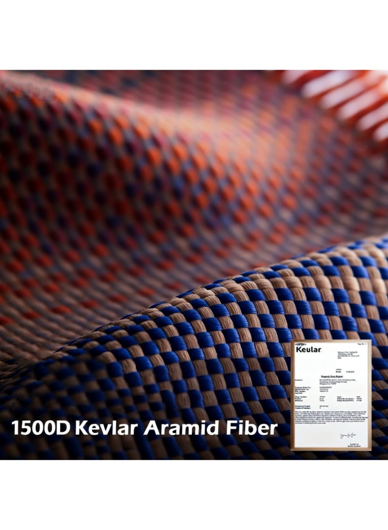 Aookay Magnetic Case for iPhone 17 Pro Max Case, Compatible with MagSafe, Ultra-Slim & Lightweight Minimalist Case with Caseless Touch Feeling, 1500D Aramid Fiber Woven (Sunset) - Image 3