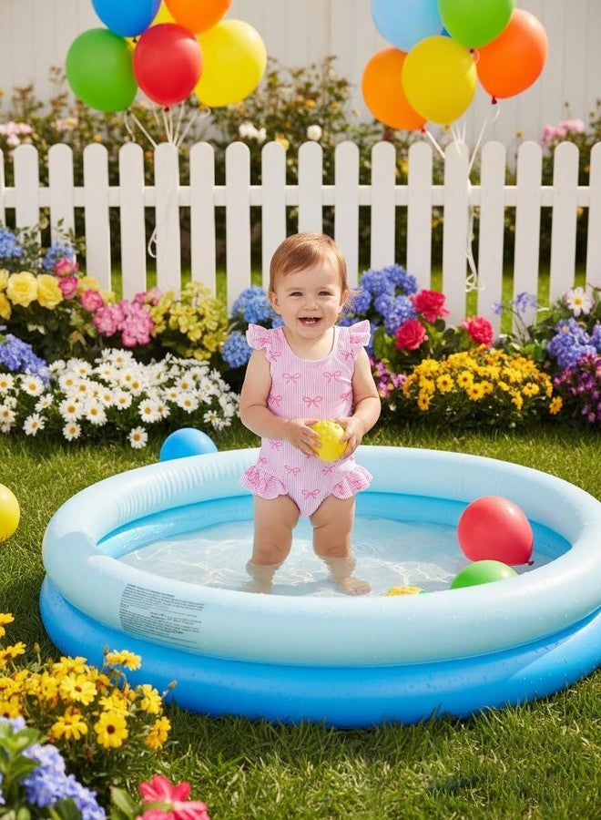 Renotemy 6-12 Months Baby Girl Swimsuit Set with Sunhat Pink Stripe Ruffle One-Piece Bathing Suit Sleeveless Bikini Tankini Rash Guard Infant Swimwear for Beach Essentials Pool Vacation Summer Gift - Image 3