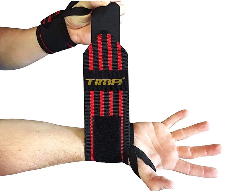 Tima Sports Wrist Band for Wrist Support Gym Workout,Wrist Wraps, for Men/Women 18 Inch - Image 1