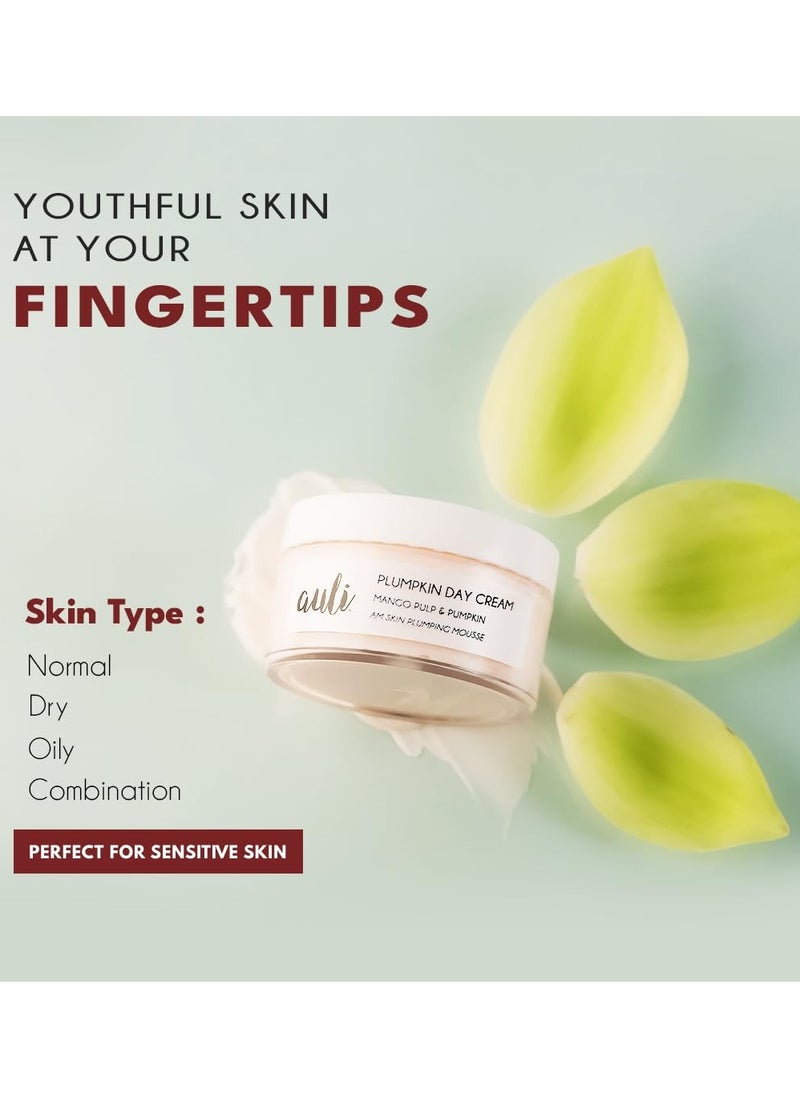 AULI LIFESTYLE - Auli Mango Pulp and Avocado Oil induced Face Moisturizer for All Skin Types 50GM - Image 1