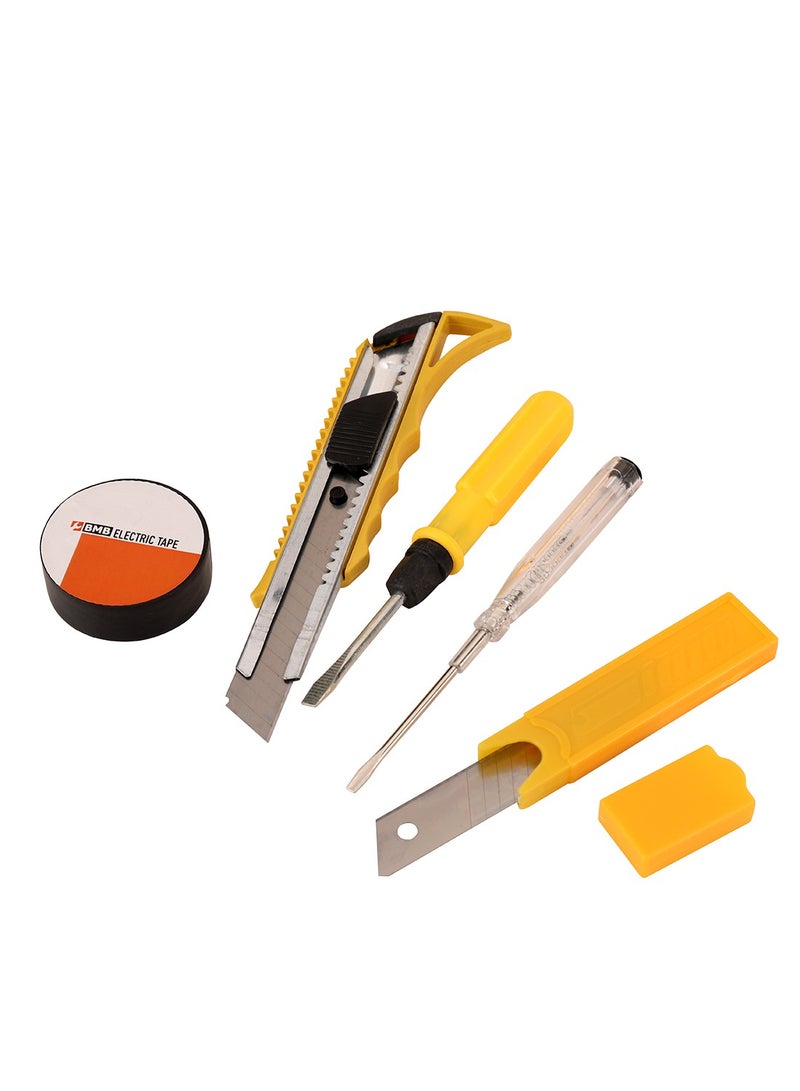 BMB tools Mixed General Hand Tool Kit 6 Pieces |Portable Small Tool Set | Daily use | mini hammer  - Image 3
