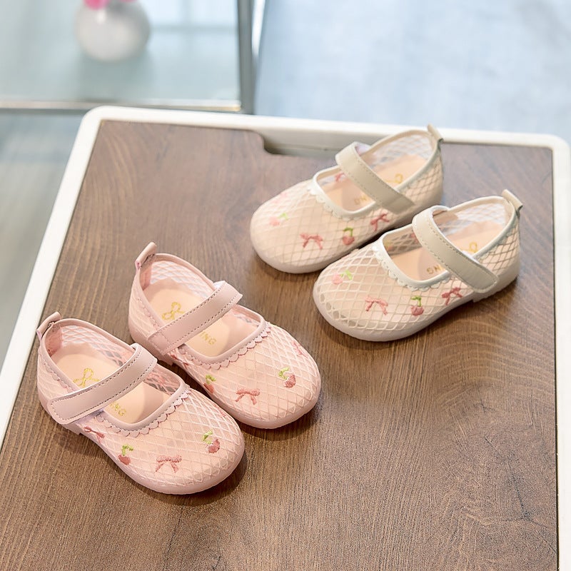 Mesh Sneakers Lightweight Flexible Sole Walking Shoes For Kids Indoor And Outdoor Activities - Image 3