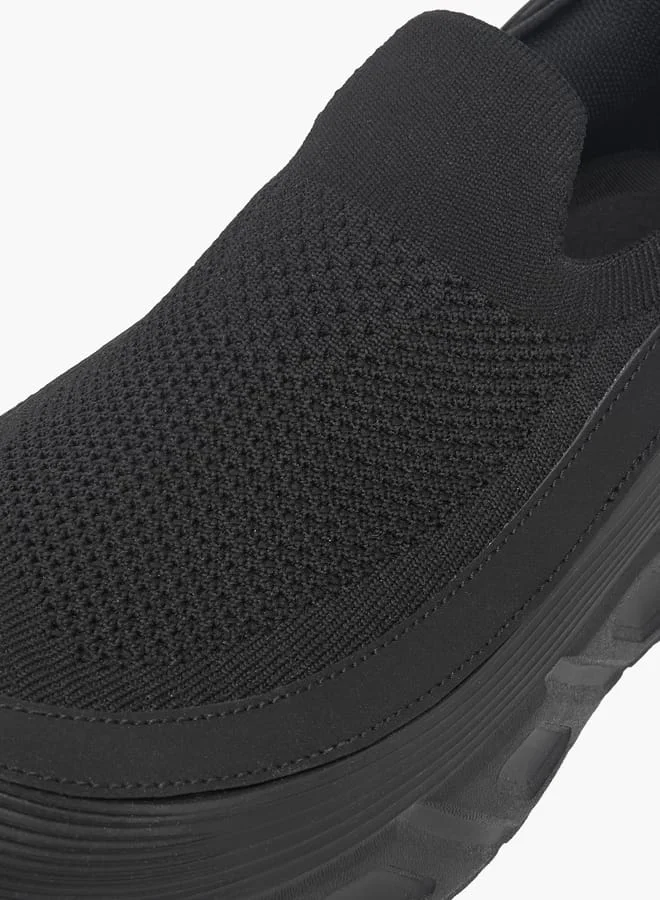 Lee Cooper Men's Pull Tab Detail Slip-On Loafers
